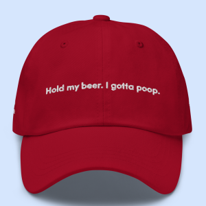 Dad Hat: Narragansett Beer X TUSHY - Red