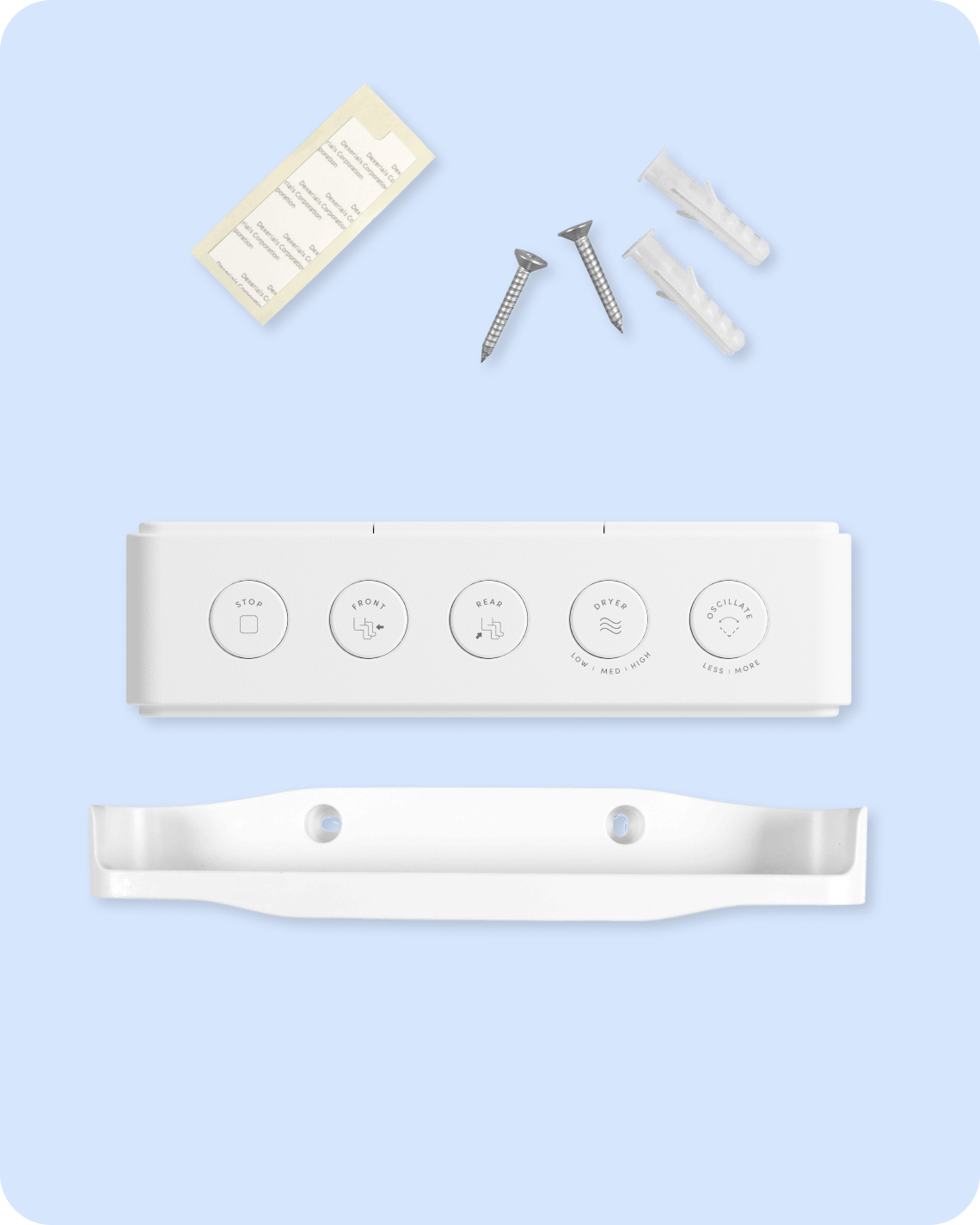 Aura Remote & Holder Mounting Kit