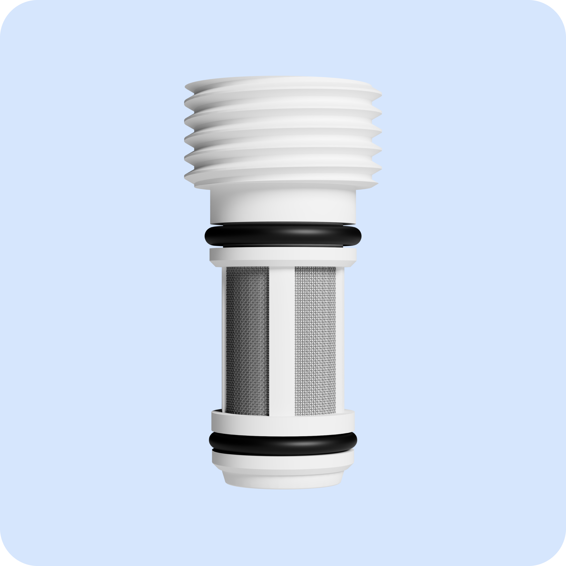 Electric Bidet Water Filter with Stainless Steel Mesh