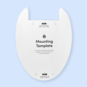 Elongated Mounting Template for Wave/Oasis