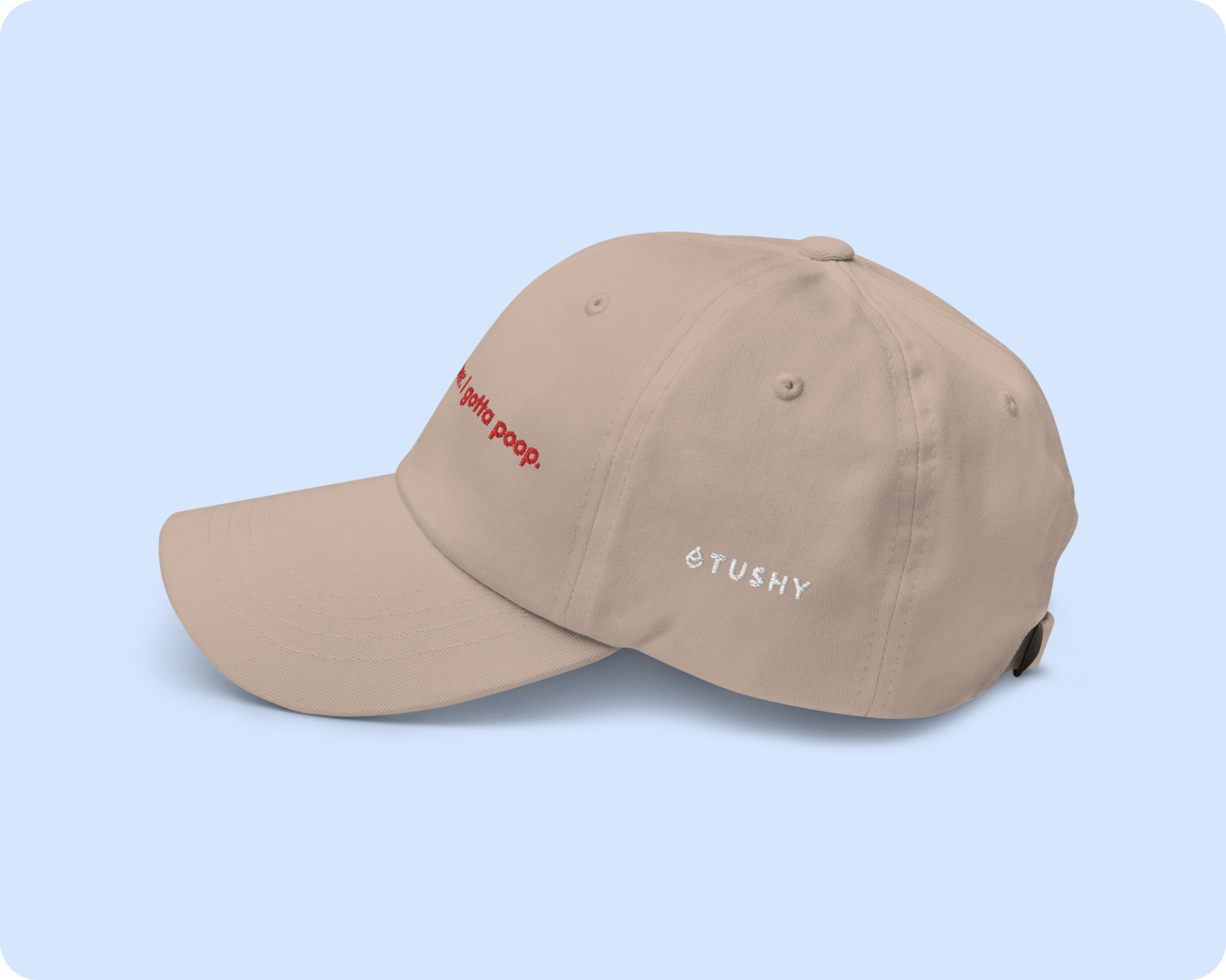 Dad Hat: Narragansett Beer X TUSHY - Cream - Image 2